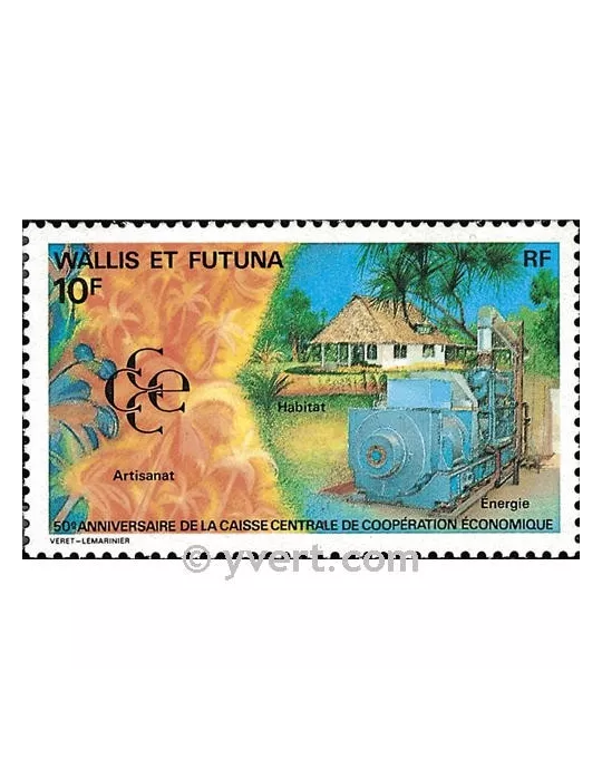 n° 419 - Timbre Wallis et Futuna Poste
