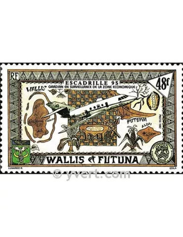 n° 424 - Timbre Wallis et Futuna Poste 2