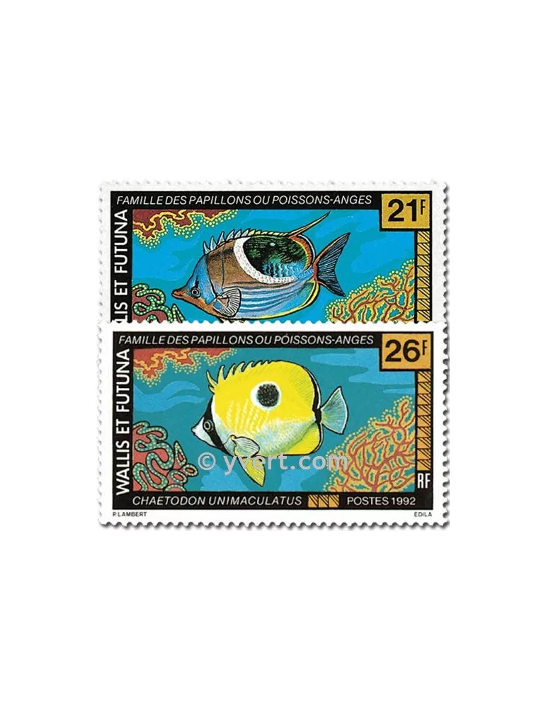 n° 430/431 - Timbre Wallis et Futuna Poste