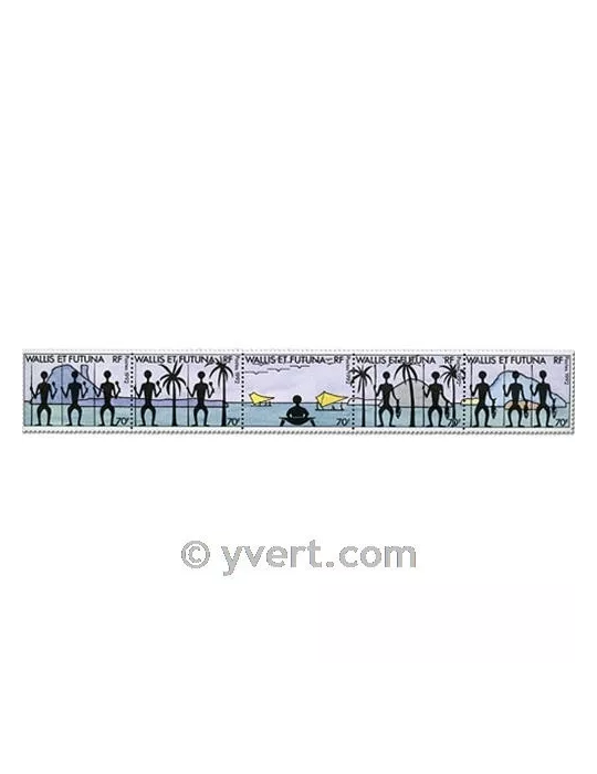n° 436A - Timbre Wallis et Futuna Poste