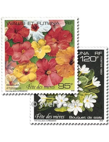 n° 449/450 - Timbre Wallis et Futuna Poste 2