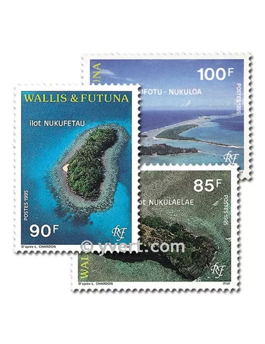n° 473/475 - Timbre Wallis et Futuna Poste