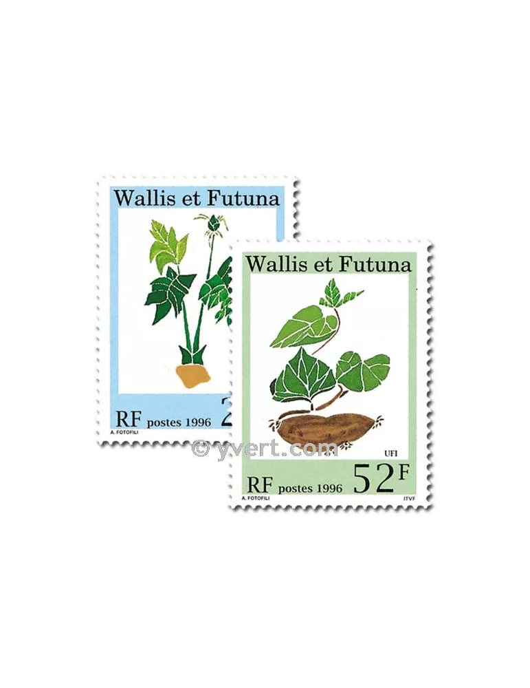 n° 487/488 - Timbre Wallis et Futuna Poste