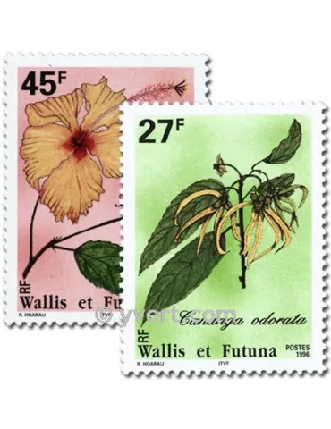 n° 489/490 - Timbre Wallis et Futuna Poste 2