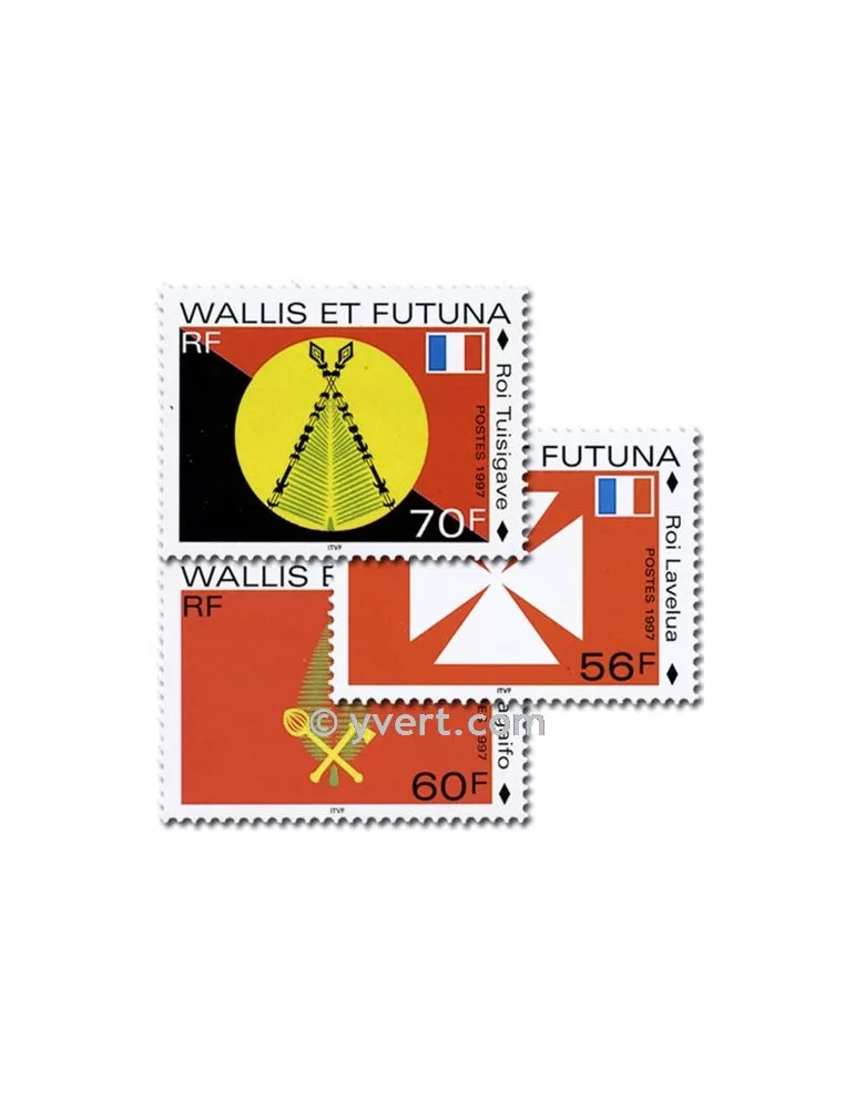 n° 498/500 - Timbre Wallis et Futuna Poste