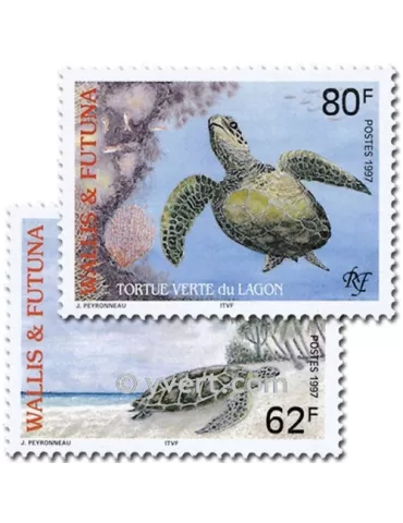 n° 505/506 - Timbre Wallis et Futuna Poste 2