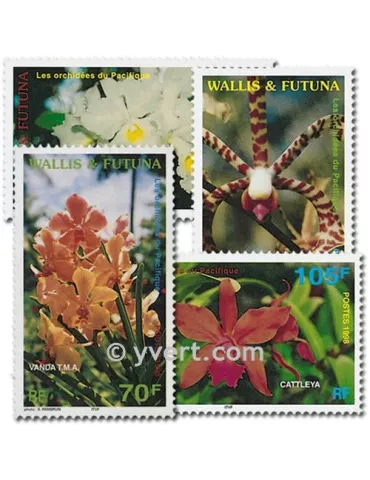 n° 513/516 - Timbre Wallis et Futuna Poste 2