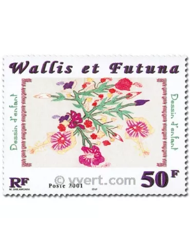 n° 550/553 - Timbre Wallis et Futuna Poste 2