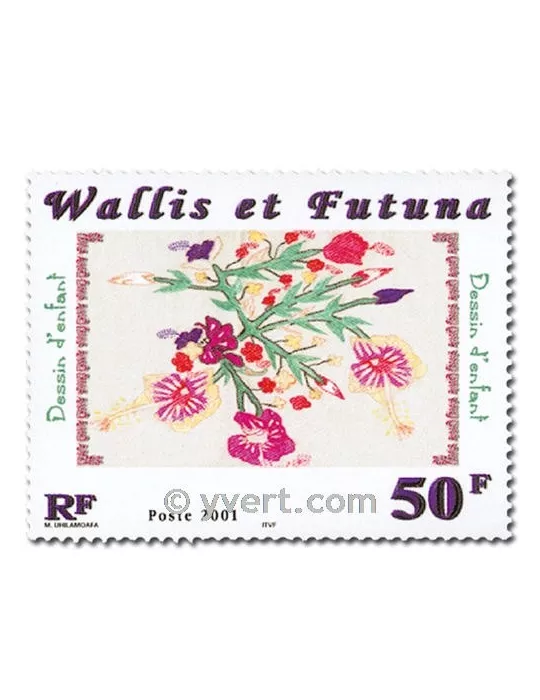 n° 550/553 - Timbre Wallis et Futuna Poste