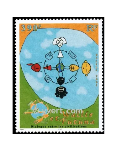 n° 559 - Timbre Wallis et Futuna Poste 2