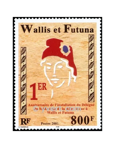 n° 560 - Timbre Wallis et Futuna Poste 2