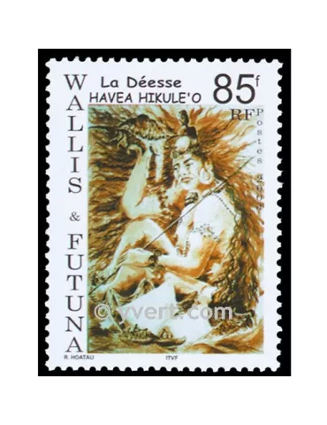 n° 614 - Timbre Wallis et Futuna Poste 2
