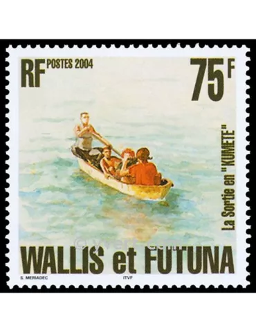 n° 615 - Timbre Wallis et Futuna Poste 2