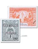 n° 649/650 - Timbre Wallis et Futuna Poste