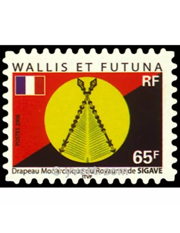 n° 654 - Timbre Wallis et Futuna Poste 2