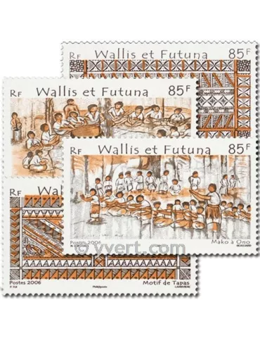 n° 668/671 - Timbre Wallis et Futuna Poste 2