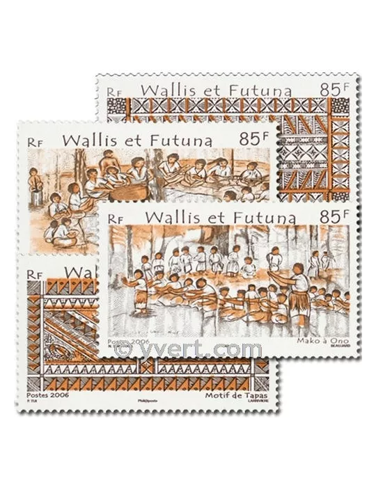 n° 668/671 - Timbre Wallis et Futuna Poste