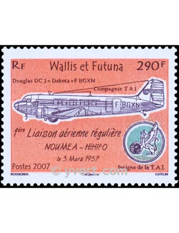 n° 676 - Timbre Wallis et Futuna Poste 2