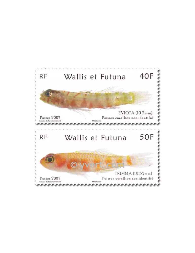 n° 677/678 - Timbre Wallis et Futuna Poste