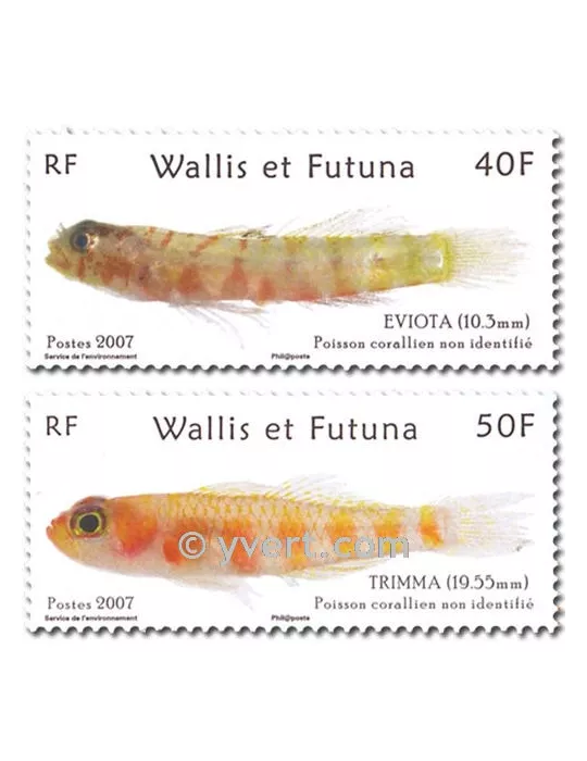 n° 677/678 - Timbre Wallis et Futuna Poste