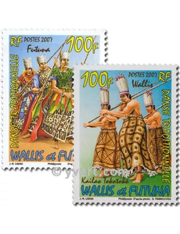 n° 689/690 - Timbre Wallis et Futuna Poste 2