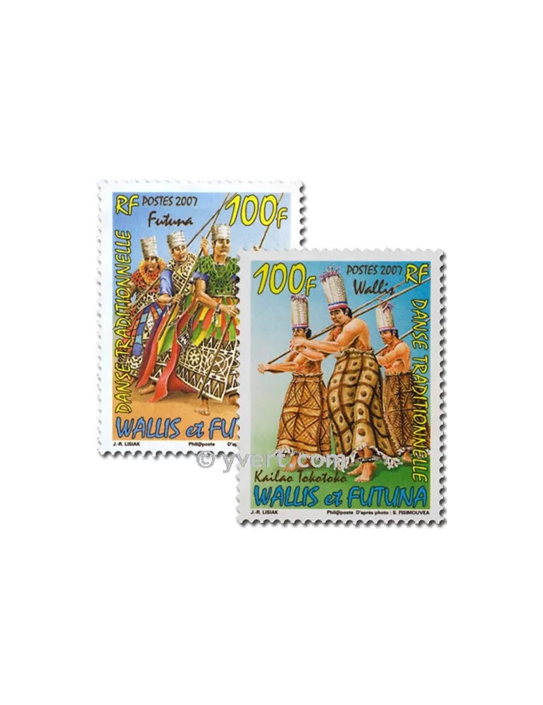 n° 689/690 - Timbre Wallis et Futuna Poste