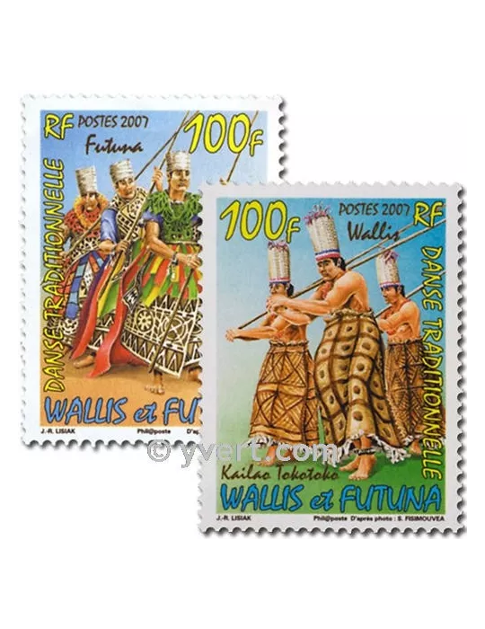 n° 689/690 - Timbre Wallis et Futuna Poste