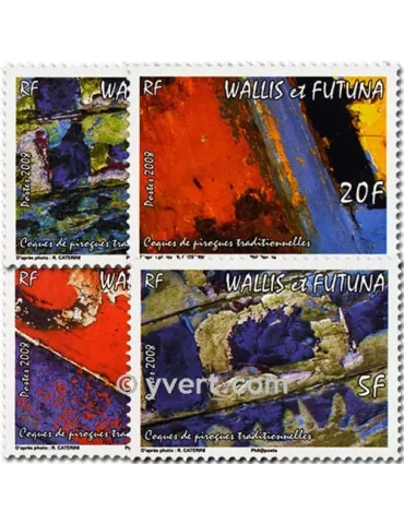 n° 702/705 - Timbre Wallis et Futuna Poste 2