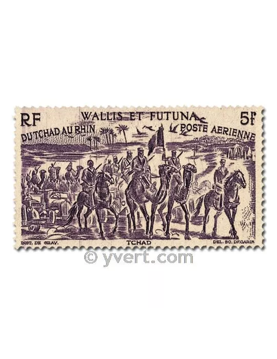 n° 5/10 - Timbre Wallis et Futuna Poste aérienne
