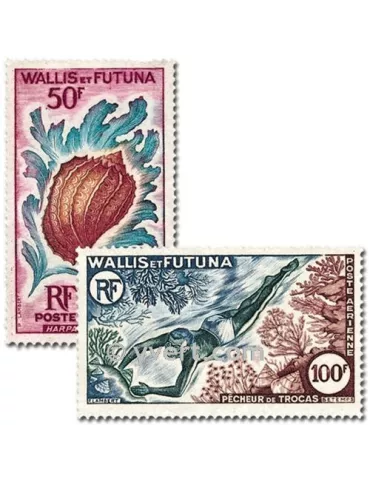 n° 18/19 - Timbre Wallis et Futuna Poste aérienne