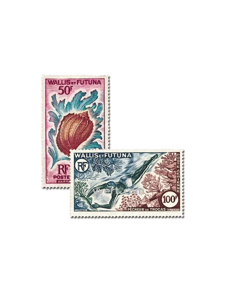 n° 18/19 - Timbre Wallis et Futuna Poste aérienne
