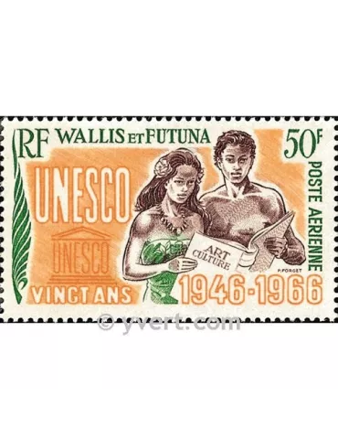 n° 28 - Timbre Wallis et Futuna Poste aérienne 2