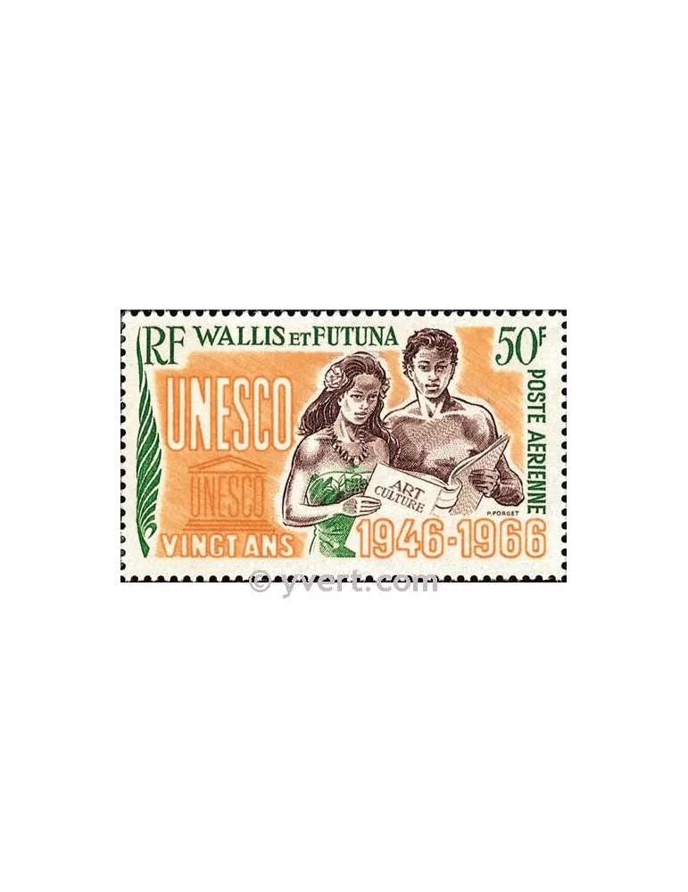 n° 28 - Timbre Wallis et Futuna Poste aérienne