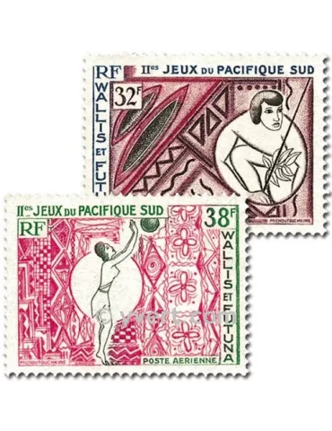 n° 29/30 - Timbre Wallis et Futuna Poste aérienne