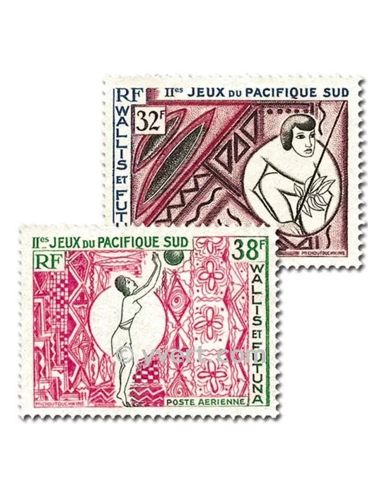n° 29/30 - Timbre Wallis et Futuna Poste aérienne