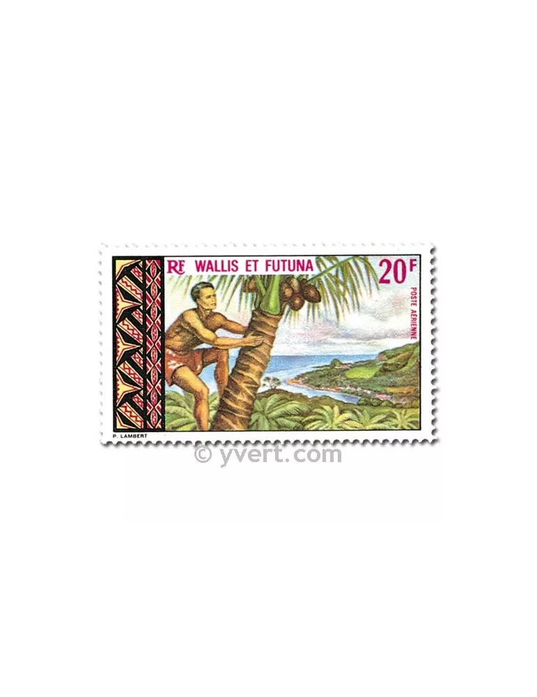 n° 33/37 - Timbre Wallis et Futuna Poste aérienne