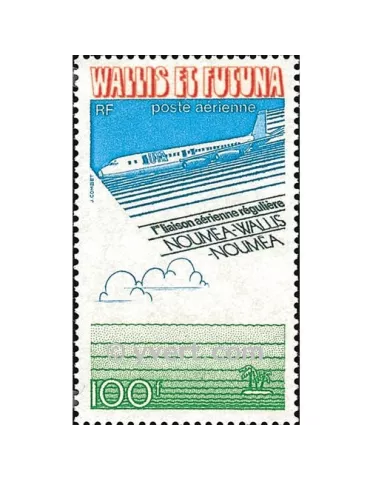 n° 62 - Timbre Wallis et Futuna Poste aérienne 2