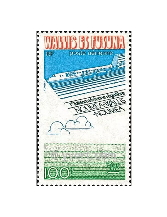 n° 62 - Timbre Wallis et Futuna Poste aérienne