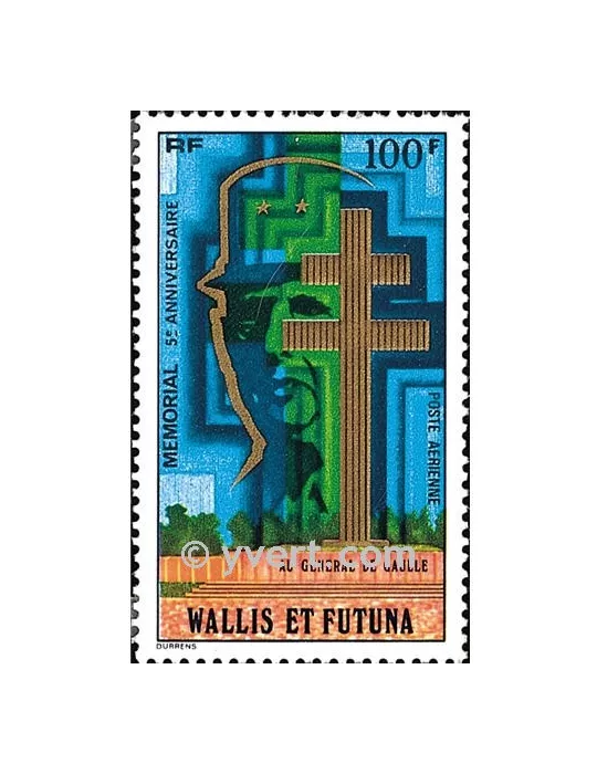n° 74 - Timbre Wallis et Futuna Poste aérienne