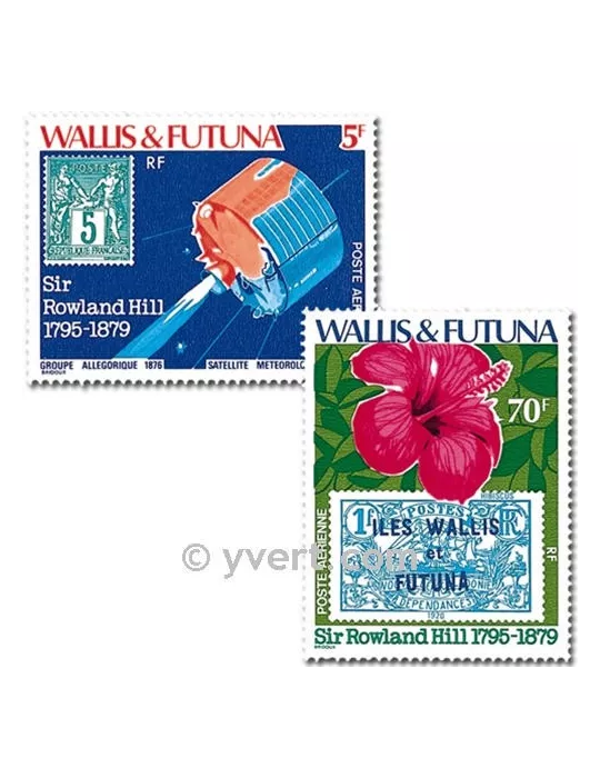 n° 92/95 - Timbre Wallis et Futuna Poste aérienne