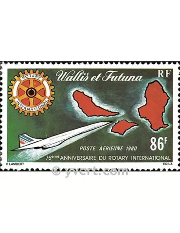 n° 101 - Timbre Wallis et Futuna Poste aérienne