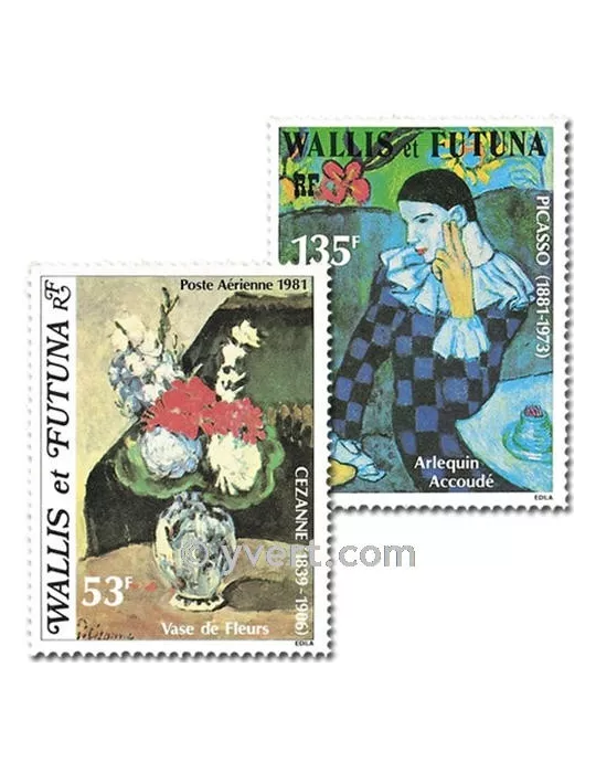 n° 110/111 - Timbre Wallis et Futuna Poste aérienne