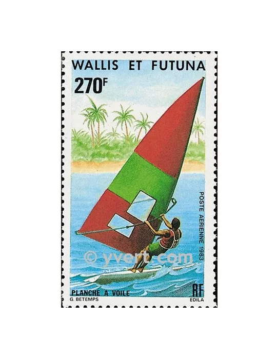 n° 122 - Timbre Wallis et Futuna Poste aérienne