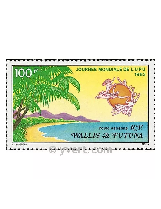 n° 123 - Timbre Wallis et Futuna Poste aérienne