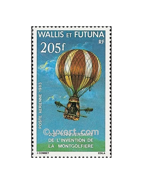 n° 124 - Timbre Wallis et Futuna Poste aérienne