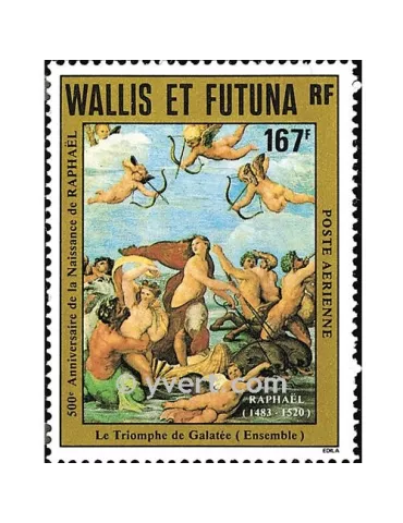 n° 129 - Timbre Wallis et Futuna Poste aérienne 2