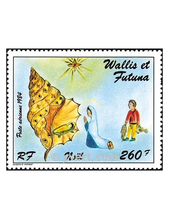 n° 142 - Timbre Wallis et Futuna Poste aérienne