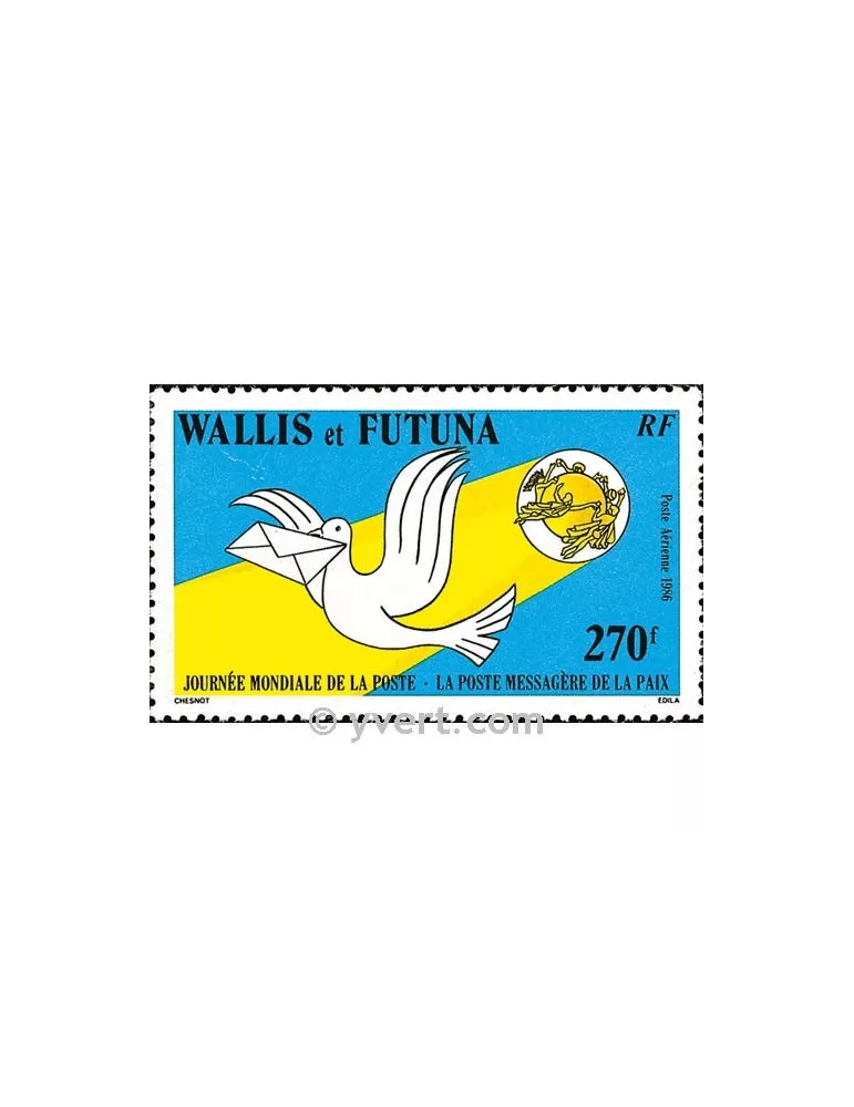 n° 153 - Timbre Wallis et Futuna Poste aérienne