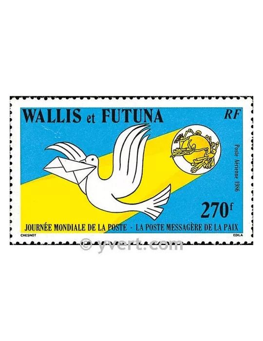 n° 153 - Timbre Wallis et Futuna Poste aérienne