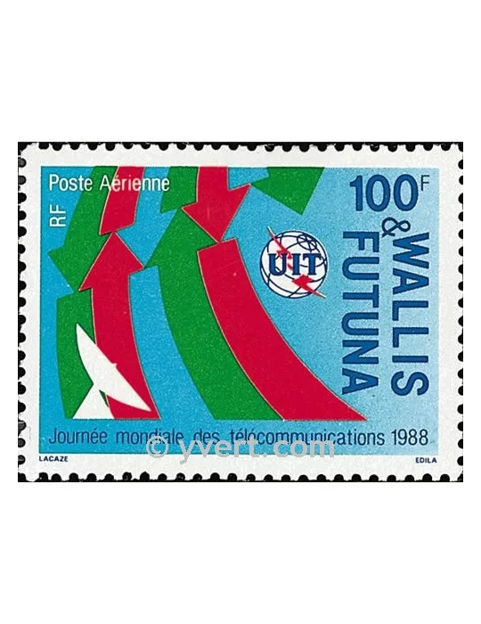 n° 162 - Timbre Wallis et Futuna Poste aérienne